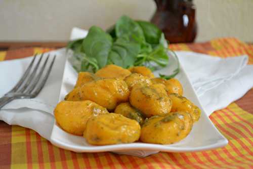 Gnocchis de patates douces (sans gluten) - Panamsaine