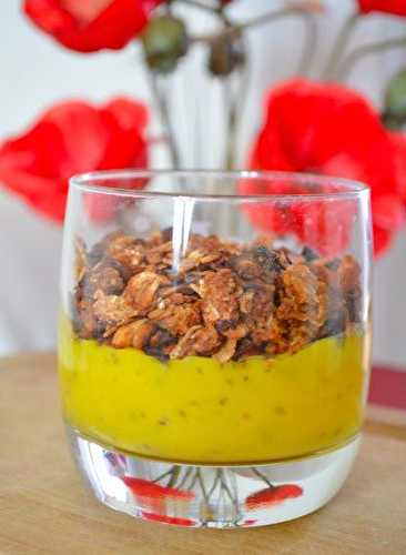 Gourmandise mangue coco granola - Panamsaine