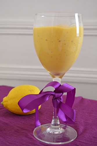 Mousse mangue citron cardamome