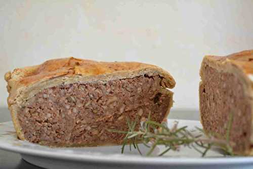 Pâté en croûte végétal maison