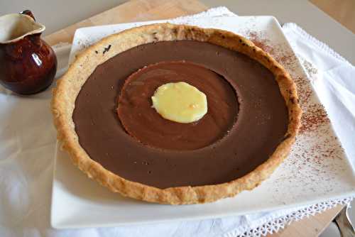 Tarte « cible » aux 3 chocolats