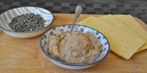 Tartinade de lentilles à la feta ....et ingrédient surprise pour supprimer l'acidité