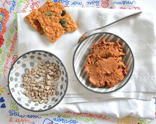 Tartinade tomates séchées et graines de tournesol