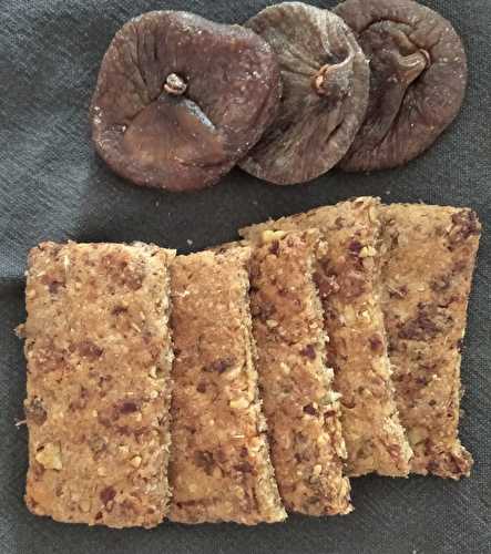 Cookies moelleux aux figues sèches et raisins secs sans sucres ajoutés