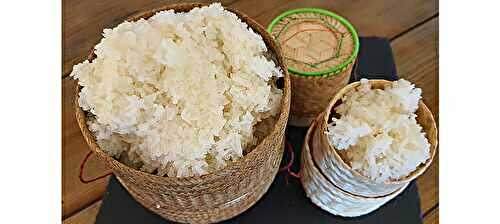 La recette du riz gluant