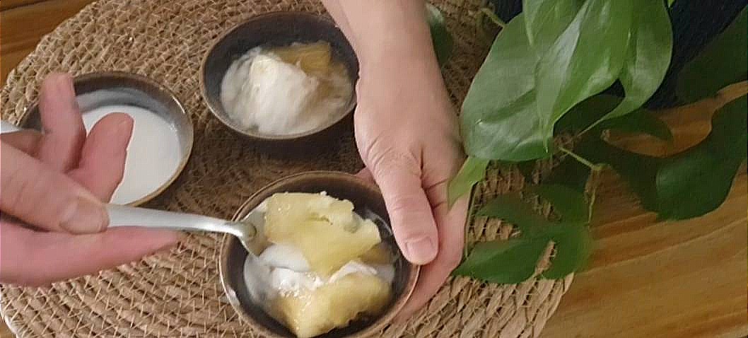 La recette manioc au lait de coco