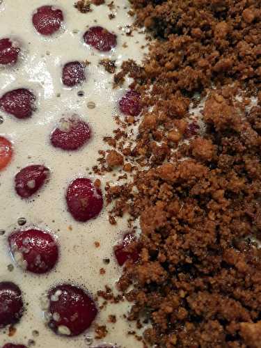 Clafoutis-crumble aux cerises ? P. Conticini