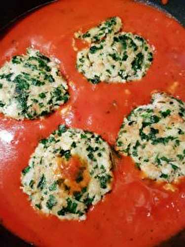 Croquettes de poisson à la sauce tomate