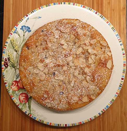 Gâteau-Crumble aux poires et au chocolat