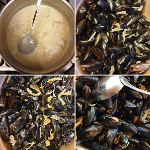 Moules au Camembert