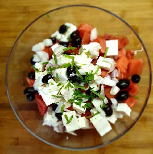 Salade Pastèque Feta