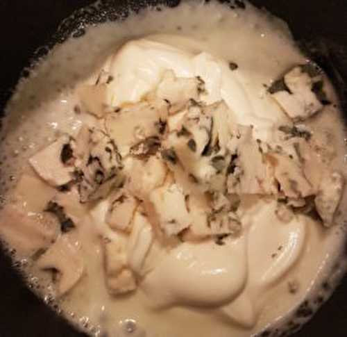 Soupe chou-fleur Roquefort