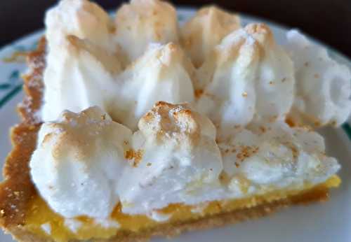 Tarte au citron meringuée de Loïc Cabréro