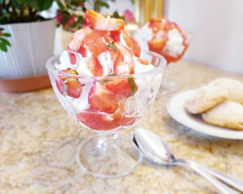 Eton Mess aux fraises