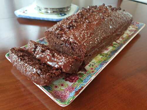 Cake au chocolat – Valrhona