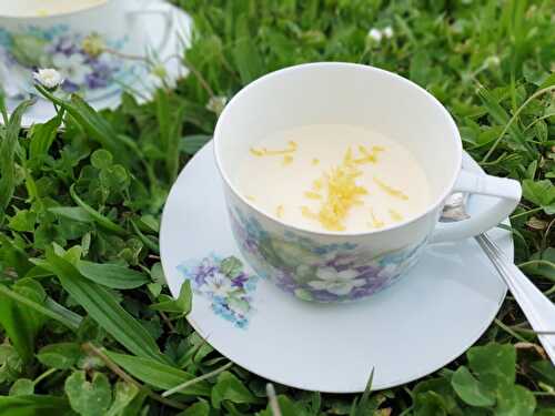 Lemon Posset – Crème au citron anglaise