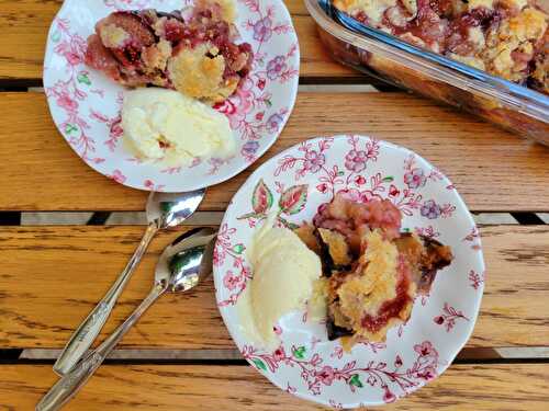 Cobbler aux figues