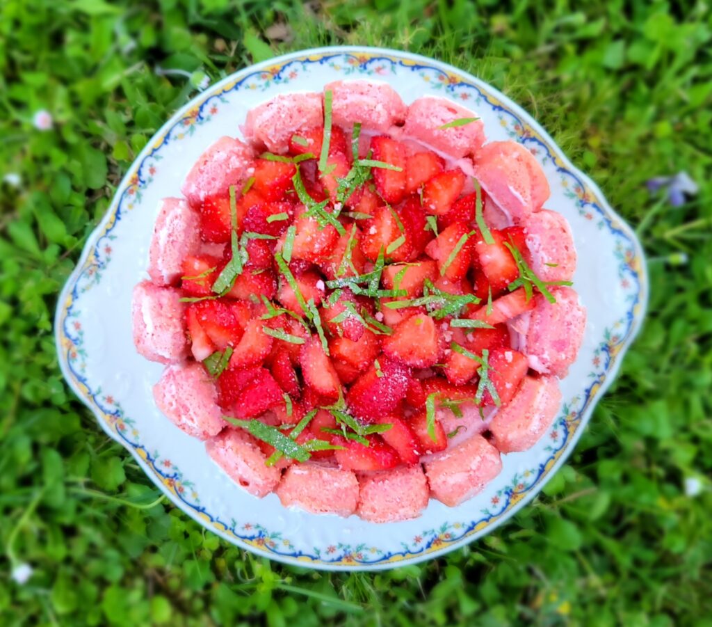 Charlotte aux fraises