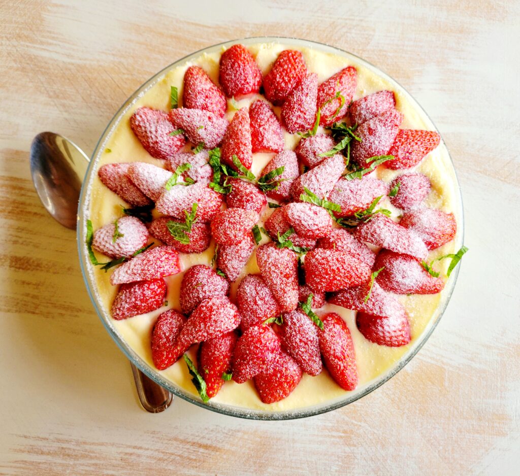 Tiramisu aux fraises