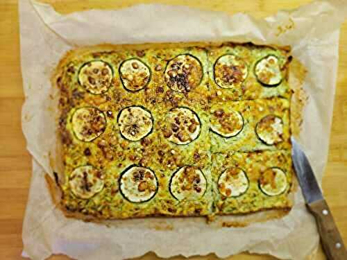 Scarpaccia de courgettes