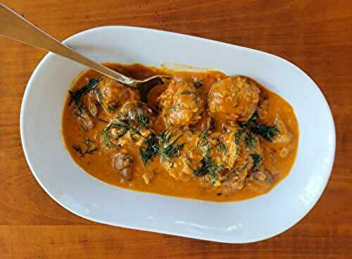 Boulettes de bœuf Stroganov – Ottolenghi  