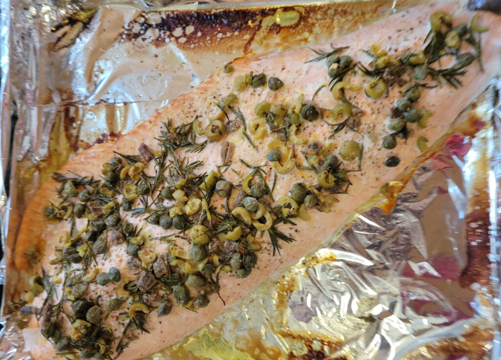 Saumon « farci » – Jamie Oliver