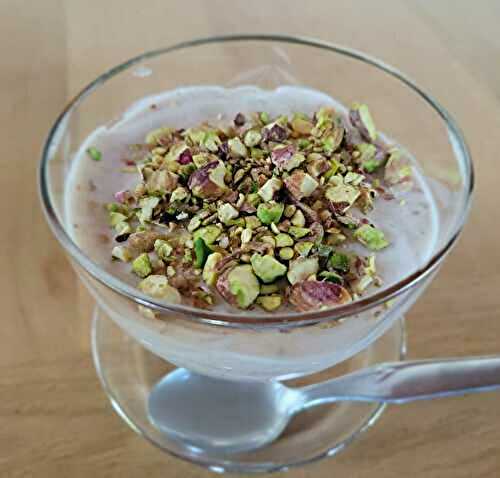 Bavarois à la banane