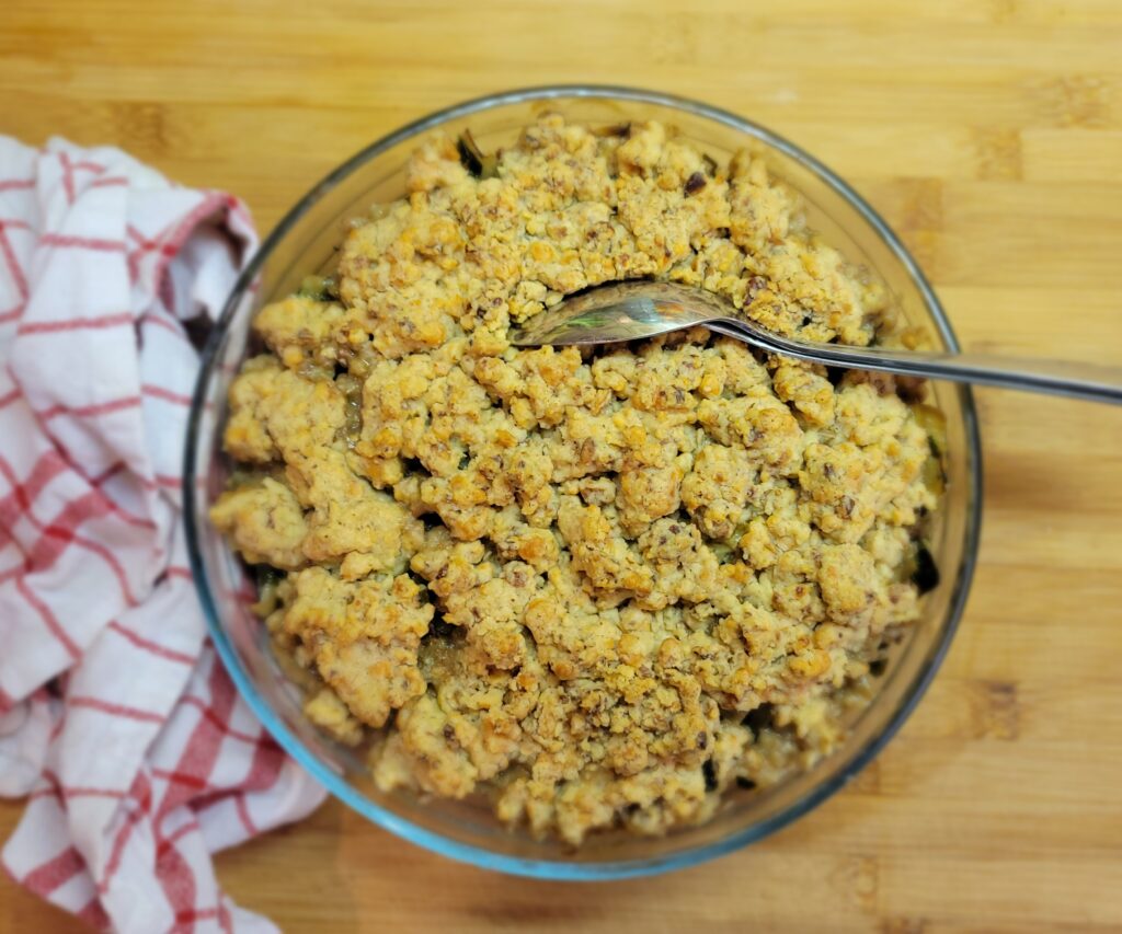 Crumble de blettes