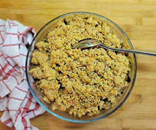 Crumble de blettes