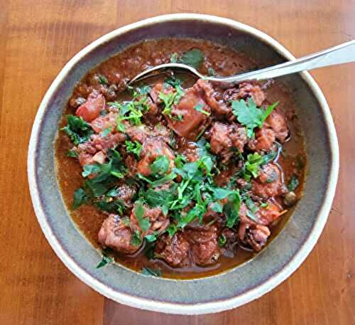 Ragoût de Poulpe à la maltaise