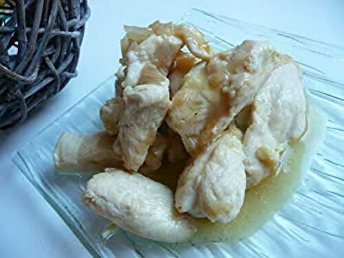 Aiguillettes de poulet miel/citron