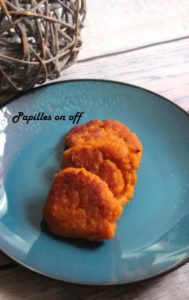 Beignets de patate douce au cumin au thermomix ou sans