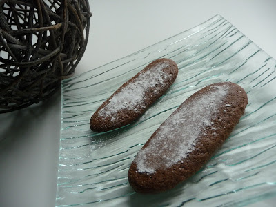 Biscuits à la cuillère au chocolat