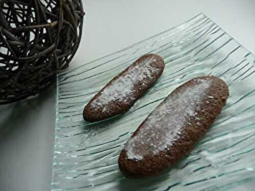 Biscuits à la cuillère au chocolat