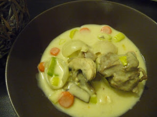 Blanquette de veau et ses petits légumes