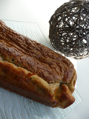 Bleu et noix en cake