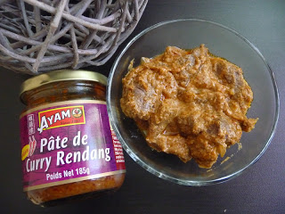 Boeuf à la pâte de curry