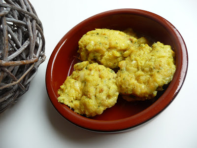 Boulettes de brandade de morue à la pâte de curry