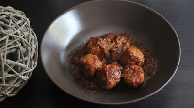 Boulettes de veau et leur ragoût de courgettes