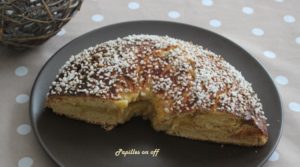 Brioche des rois à la crème d’amandes au thermomix ou en MAP