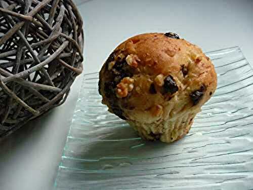 Briochettes au chocolat et aux éclats de noisettes