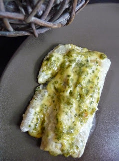 Cabillaud gratiné à la mayonnaise et aux herbes