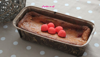 Cake aux fraises tagada sans oeufs (spécial allergique) au thermomix ou sans