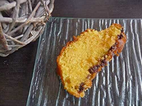 Cake aux mandarines et pépites de chocolat au thermomix ou sans