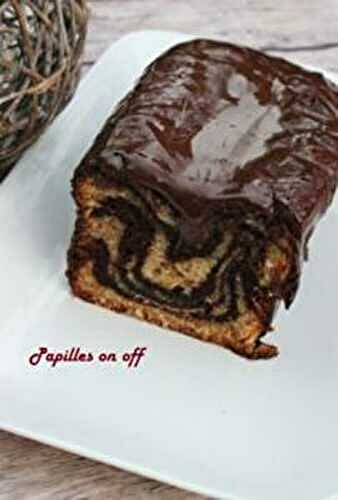 Cake marbré glacé au chocolat – JF Piège – au thermomix ou sans