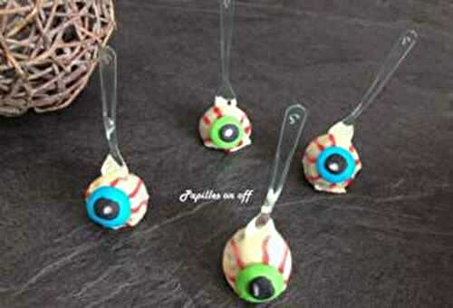 Cake Pop Oeil d’Halloween au thermomix ou sans