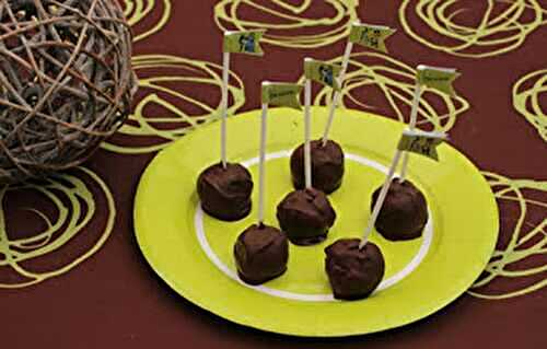 Cake pops (madeleines/nutella) Shrek au thermomix ou sans – Sweet Table Shrek