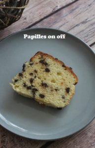 Cake vanille, ricotta et pépites de chocolat noir – IG bas – au thermomix ou sans