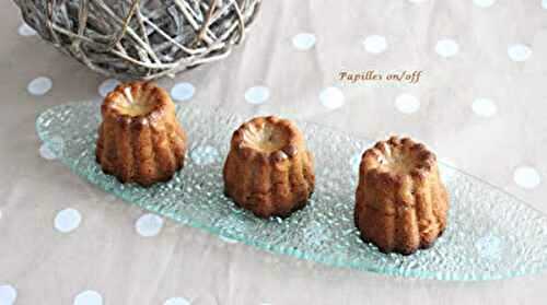 Cannelés bordelais à la crème de marrons au thermomix ou sans (cadeau gourmand, étiquettes à imprimer)