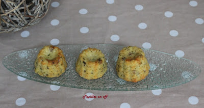 Cannelés salés aux champignons au thermomix ou sans